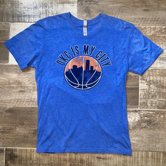 Vintage OKC Thunder T Shirt - Picture 1 of 2